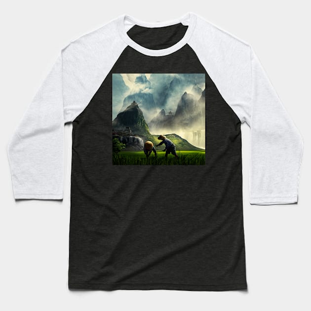 Wall Art - Chinese Magic Valley Baseball T-Shirt by By_Russso